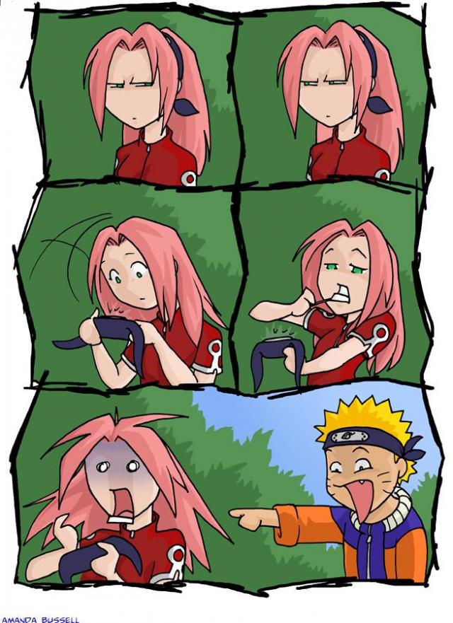 Sakura got Caught...